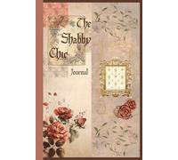 The shabby chic: Blank lined vintage journal