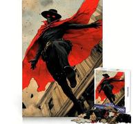 The Shadow, Comic Book Art Jigsaw Puzzles for Teenagers 1000 Pieces Logic Game Home Pastime Precise Cut Festival Gift (38x52cm)