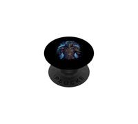 The shadow fighter of darkness PopSockets Adhesive PopGrip
