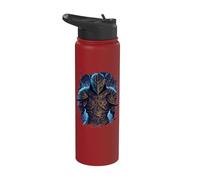 The Shadow Fighter of Darkness Stainless Steel Insulated Water Bottle