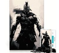The Shadow of Sparta Jigsaws 1000 Pieces for Adults Brain Challenge Toy Peaceful Time Clear Cut Art Collectible (38x26cm)