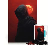 The Shadow of The Assassin Jigsaw Puzzles for Teenagers 1000 Piece Raise Memory Leisure Time Clean Edge Lovely Present (38x26cm)