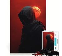 The Shadow of The Assassin Teenager Jigsaw Puzzles 1000 Pieces Memory Boost Home Activity Pattern Assembly Perfect Present (38x52cm)