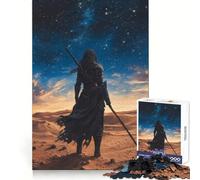 The Shadow of The Dune Jigsaw Puzzles for Adults 1000 Pieces Brain Challenge Toy Quiet Fun Precise Cut Wall Art Decor (38x52cm)