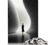 The Shadow Puzzle Precise Interlocking Paper Rectangular Jigsaw Puzzle for Boy Or Girl 1000pcs (26x38cm)