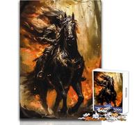 The Shadow Rider Jigsaw Puzzles 1000 Pieces for Teenagers Cognitive Development Fun Game Special Thoughtful Celebration Present Size 50x75cm