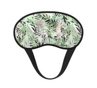 The Shadows of The Trees are Green Premium Eye Mask â€“ Soft Satin Sleep Mask with Full-Print Front Design, 100% Polyester Shade Eye Cover for Travel, Meditation, Yoga & Night Rest