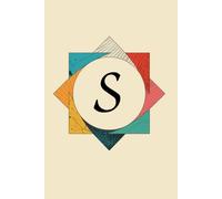 The Shape of My Thoughts S Monogram Initial Journal