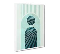 The Shape Of Sand Canvas Print | Gallery Wrapped 30mm Frame Wall Art | 30x20 inches | Ready to Hang | Modern Picture | Living Room Bedroom Lounge Office