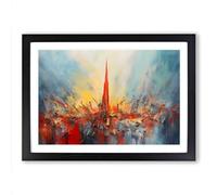 The Shard London Action Framed Print | A2 Black Framed Wall Art | Ready to Hang | Modern Nature Picture | Living Room Bedroom Lounge Office