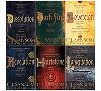 The shardlake series collection C. J. Sansom 6 books set ( Dissolution , Dark Fire , Sovereign , Revelation , Heartstone , Lamentation)