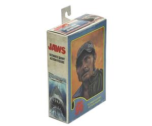 The Shark Jaws 50th Ann. Action Figure Robert Shaw Sam Quint Ultimate NECA