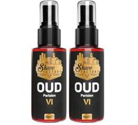 The Shave Factory After Shave Cologne - A Fragrant Essence For Impeccable After Shave Care For A Long-Lasting Sensation Of Freshness And Comfort (50ML, Oud 06 Parisien) (Pack of 2)