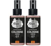 The Shave Factory After Shave Cologne - A Fragrant Essence For Impeccable After Shave Care For A Long-Lasting Sensation Of Freshness And Comfort (50ML, 07 Caspian) (Pack of 2)