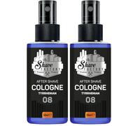 The Shave Factory After Shave Cologne - A Fragrant Essence For Impeccable After Shave Care For A Long-Lasting Sensation Of Freshness And Comfort (50ML, 08 Tyrrhenian) (Pack of 2)