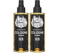 The Shave Factory After Shave Cologne Series (03 Arabian, 250ml (8.45 fl. oz)) (Pack of 2)