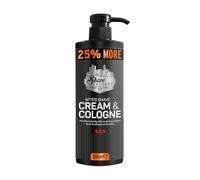 After Shave Cream & Cologne Ruby 2in1 500ml 25% MORE - For Professional Barbers/Hairdressers and Traditional Shaving Enthusiasts (Golden, 500ml)