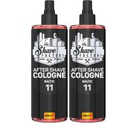 The Shave Factory Aftershave Cologne for Men - Baltic 400ml - Refreshing and Invigorating Fragrance - Citrus and Earthy Wood with a Crisp Coastal Touch - Soothes Irritation, Refreshes the Skin