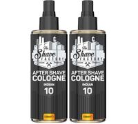The Shave Factory Aftershave Cologne for Men - Indian 150ml - Exotic, Invigorating, and Warm Scent - Blend of Spicy Citrus and Rich Wood - Soothes Irritation, Refreshes the Skin (Pack of 2)