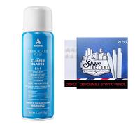 The Shave Factory ClipperCare Plus+ 6-in-1 Spray - Lemon Scent - 500ml MEGA Size - Cleans, Lubricates, Disinfects & Cools Clippers & Trimmers & Clippercide