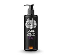 THE SHAVE FACTORY Curl Cream 400ml - Curl Defining & Anti-Frizz Styling Cream for Natural Curls and Waves - Hydrating Leave-In Curl Enhancer with Nourishing Oils - Lightweight Daily Curl Cream