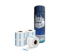 The Shave Factory Disposable and Elastic Hygienic Barber Neck Strip, Blue, 500 count