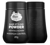 The Shave Factory Hair Styling Powder 20g Styling Powder Wax, BLACK