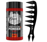 The Shave factory Hair Styling Powder - Mattifying and Volumizing Powder, with comb types suitable for all areas of use, hair comb and powder wax (Comb 044 & Ruby Styling Powder 20gr)