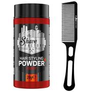 The Shave factory Hair Styling Powder - Mattifying and Volumizing Powder, with comb types suitable for all areas of use, hair comb and powder wax (Comb 050 & Ruby Styling Powder 20gr)