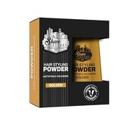 The Shave Factory Hair Styling Powder - Mattifying & Volumizing for unparalleled Texture, Volume and Matte Finish - Perfect for Every Look and Hair Type (20g, Golden)