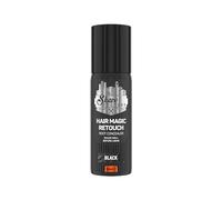 The Shave Factory Magic Retouch Spray - Hide Outgrowth in Seconds - Seamless Blend with Your Own Hair Color for a Flawless Look 100ML (Black, 1 Piece)