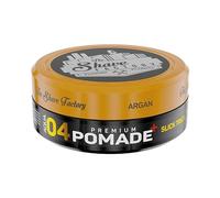 The Shave Factory Premium Pomade 150ml 04 Slick Trick with Argan Extra Hold Extra Shine