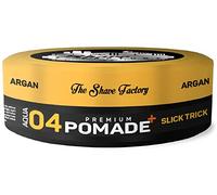 The Shave Factory Premium Pomade 150ml 04 Slick Trick with Argan Extra Hold Extra Shine