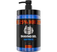 The Shave Factory Shaving Gel 1250ML with 25% MORE Free - Moisturizing Effect Fresh Active - Product For Professional Barbers/Hairdressers and Traditional Shaving Enthusiasts