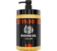 The Shave Factory Shaving Gel with 25% More Free - Moisturizing Effect Fresh Active Product for Professional Barbers/Hairdressers and Traditional Shaving Enthusiasts.