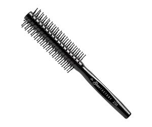 The Shave Factory Static Free Round Wooden Styling Brushes - Brushes for Hairdressers and Home Use - Professional Results and Long Lasting Shine (Black-Model-38)