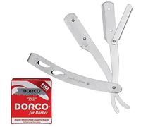 The Shave Factory Straight Razor Kit - Straight Razor Kit - The Shave Factory Men's Straight Razors Matte + 100 red single edge blades