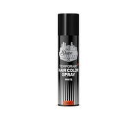 The Shave Factory Temporary Hair Color Spray - Easy and Instant, Colorful Hair Transformation without Permanent Change - Perfect for Parties, Cosplay, and Stylish Makeovers (White, 150ML)