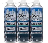 The Shave Factory Ultra Strong Styling Spray: Long-lasting Hold, Perfect Control and Impeccable Style - Ultimate Aid for Men for Strong, Long-lasting and Safe Hair Styling 400ML