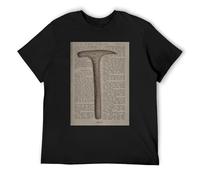 The Shawshank Redemption T Shirt Tee Poster Mens Natural Cotton-Men's T Shirt Black XL