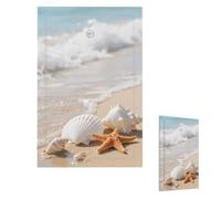 The Shells On Sea Shore Wall Plate Cover Modern Decorative 1 Gang Light Switch Cover Unbreakable Receptacle Outlet Covers For Living Room Bedroom Home Decor Single Blank
