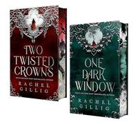 The Shepherd King Series By Rachel Gillig: 2 Books Collectors Edition Set with Sprayed Edges (One Dark Window & Two Twisted Crowns)