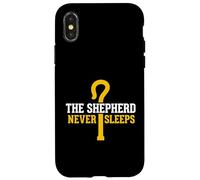 The Shepherd Never Sleeps Christian Bible Verse Faith Case for iPhone X/XS