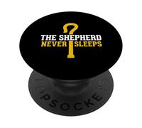 The Shepherd Never Sleeps Christian Bible Verse Faith PopSockets Adhesive PopGrip