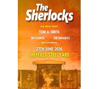 The Sherlocks Sheffield 2026 A4 Print Poster Wall Art Home Decor Album Gift Present Photo Living Room Dining Room Bedroom Unframed Concert Tour Gig Live Show Music Arena