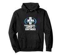 The Shift Continues Healthcare Worker Pullover Hoodie