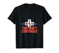 The Shift Continues Nurse Life T-Shirt