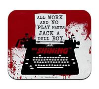 The Shining All Work and No Play Low Profile Thin Mouse Pad Mousepad