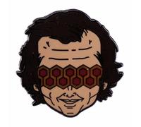 The Shining Caretaker Jack Nicholson Torrance Overlook Hotel Carpet Pattern Classic Horror Movie 1.25" Enamel Pin Badge