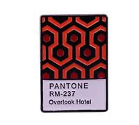 The Shining Overlook Hotel Carpet Pattern Room 237 Classic Horror Movie 1" Enamel Pin Badge